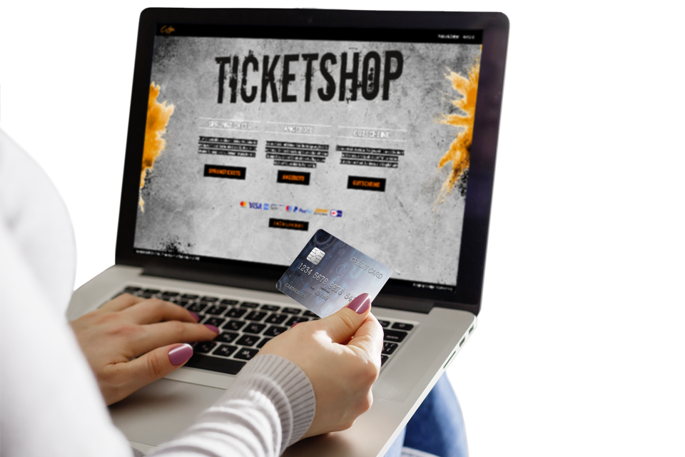Ticketshop Onlinebuchung Ticketing Kassensystem Buchung Contigo Indoortainment Cashbook