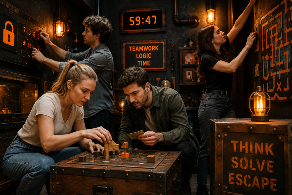 CashBook; Kassensystem; Buchungssystem; Escape Room, Indoortainment