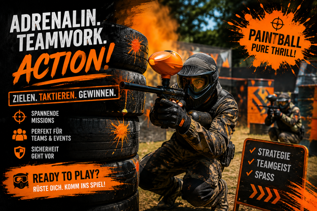 Paintball, Lasertag, ballerspiel, Teamplay kassensystem, kasse, Ticketbuchung, Ticketshop, cashbook, contigo